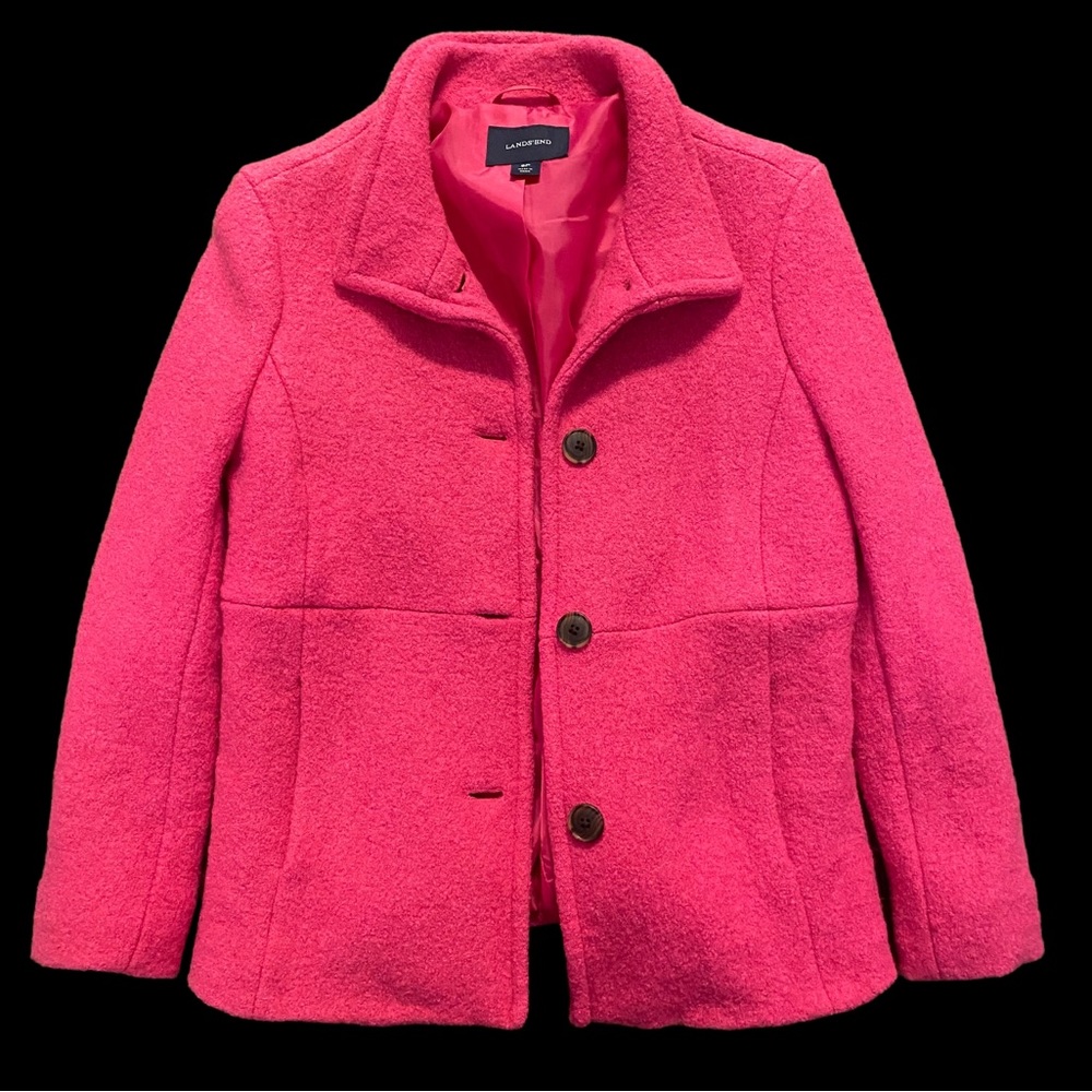 Lands End pea coat